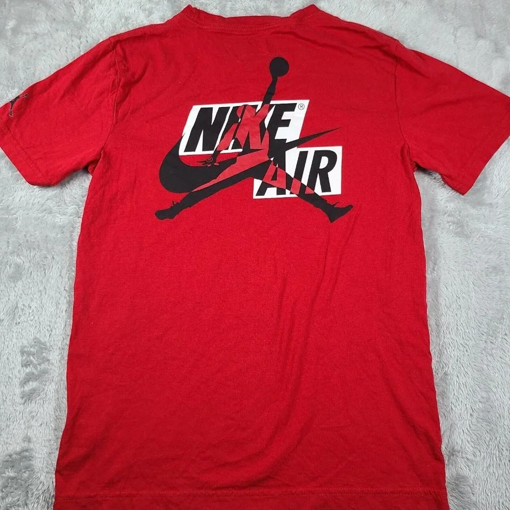 Jordan Jumpman Boys Classic Camo Pocket T-Shirt Large 12-13yr Red Jordan‎ Brand